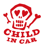 ԂĂ܂ACHILD IN CARXebJ[ABABY IN CAR XebJ[AKCRc